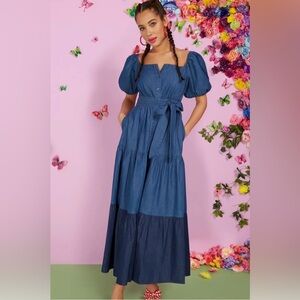 Blue Denim Women's Dress
